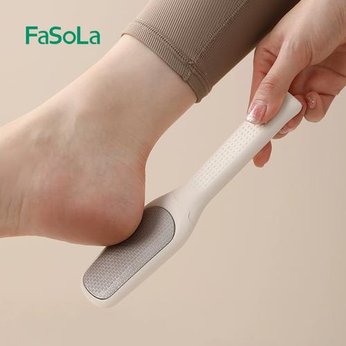 fasola磨脚神器去死皮老茧家用修脚皮石刮脚底脚后跟双面搓脚板 - 家